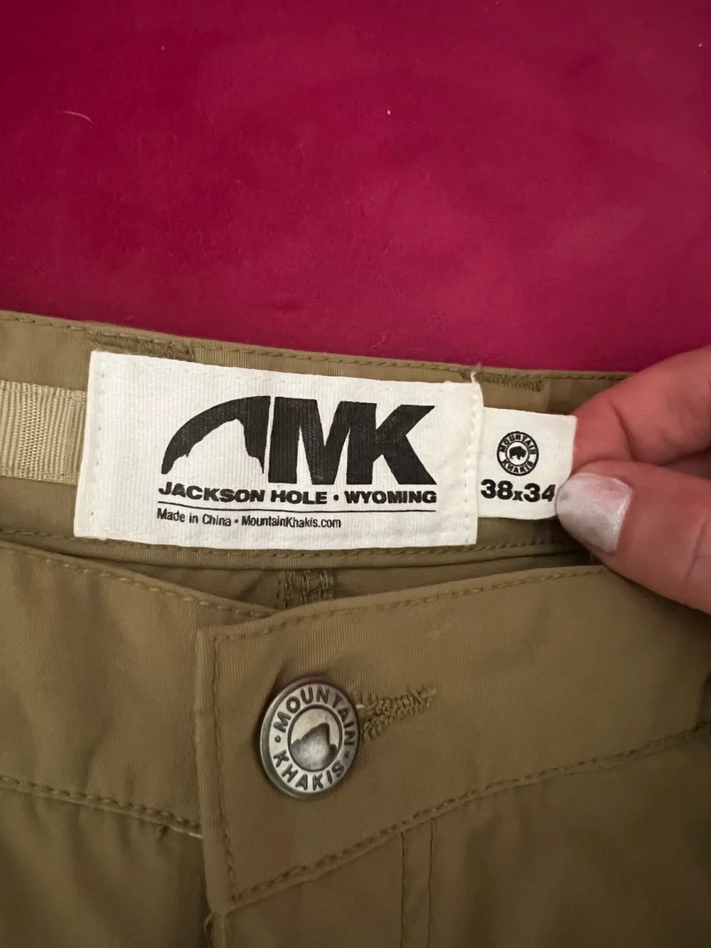 Mountain Khakis Convertible Cargo Pants in Tan